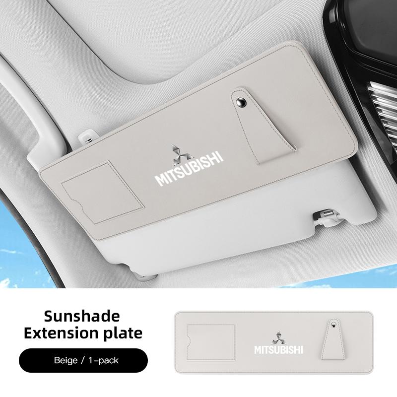 Car Sun Visor Extender Panel Sunglasses Card Storage Car Accessories For Mitsubishi Pajero ASX Colt I200 Triton Ralliart Ex Star бежевий
Car Sun Visor Extender Panel Sunglasses Card Storage Car Accessories For Mitsubishi Pajero ASX Colt I200 Triton Ralliart Ex Star бежевий