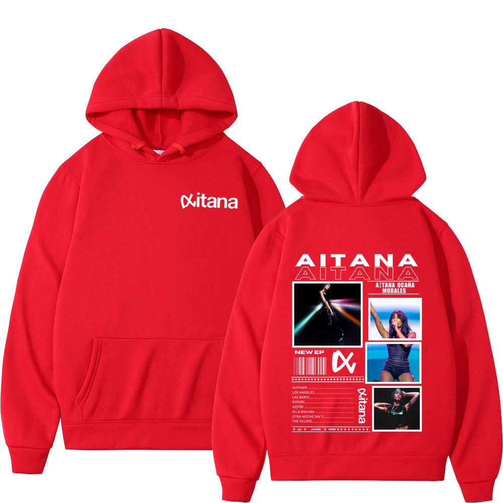 Singer Aitanas Ocana Fashion Print Sweatshirt Men Women Aesthetic Casual Pullover Fashion Casual Sportswear for Autumn Winter S червоний
Singer Aitanas Ocana Fashion Print Sweatshirt Men Women Aesthetic Casual Pullover Fashion Casual Sportswear for Autumn Winter S червоний