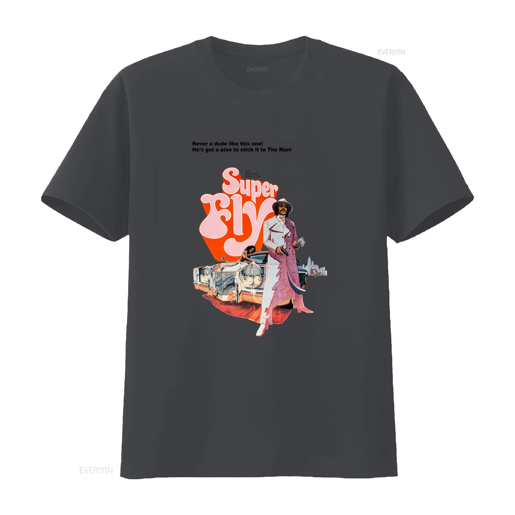 Super Fly T Shirt Classic Movie Retro Style Superfly Vintage Design Fashionable vintage Washed Unisex Soft homme streetwear 4XL
Super Fly T Shirt Classic Movie Retro Style Superfly Vintage Design Fashionable vintage Washed Unisex Soft homme streetwear 4XL