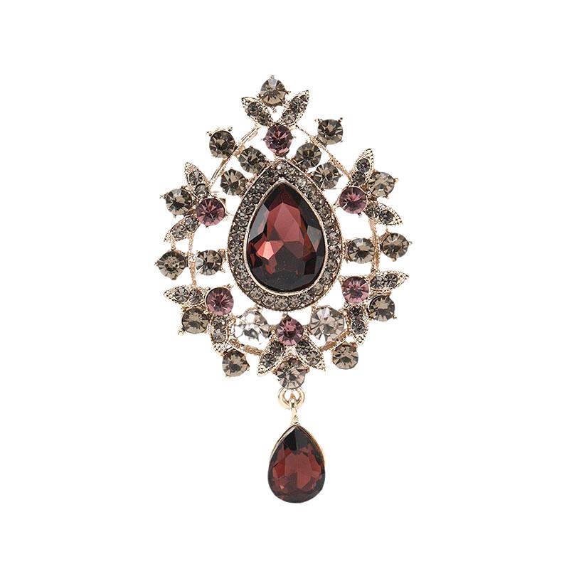 Изысканная ретро-брошь в виде капли воды, роскошный женский корсаж из кристаллов, модная булавка для темперамента, универсальный костюм и аксессуары
Изысканная ретро-брошь в виде капли воды, роскошный женский корсаж из кристаллов, модная булавка для темперамента, универсальный костюм и аксессуары