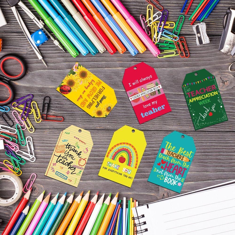 60pcs Cute Teachers Appreciation Week Tags Paper Thank You Card Teachers Day Supplies Style 2
60pcs Cute Teachers Appreciation Week Tags Paper Thank You Card Teachers Day Supplies Style 2