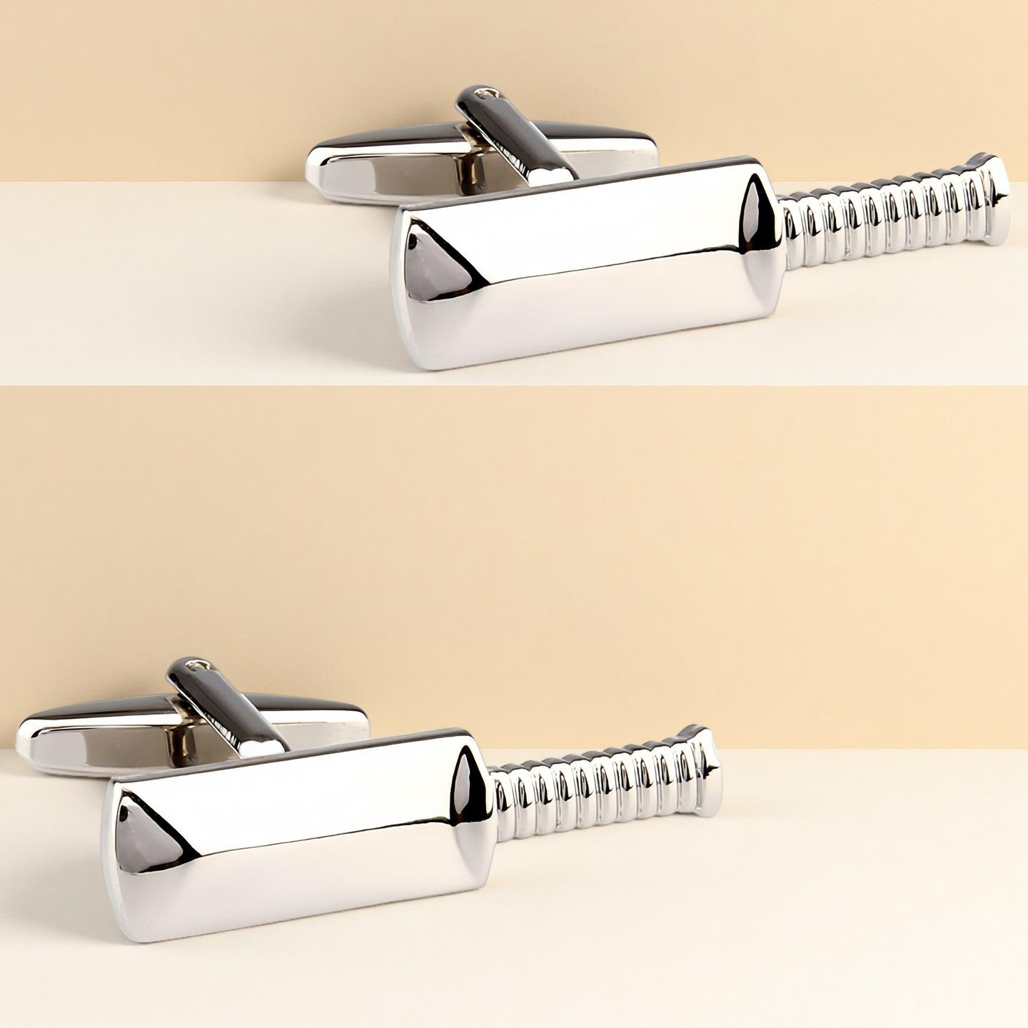 High-Quality Men s Pictogram-Style French Oar Cufflinks (TZG00422)
High-Quality Men s Pictogram-Style French Oar Cufflinks (TZG00422)