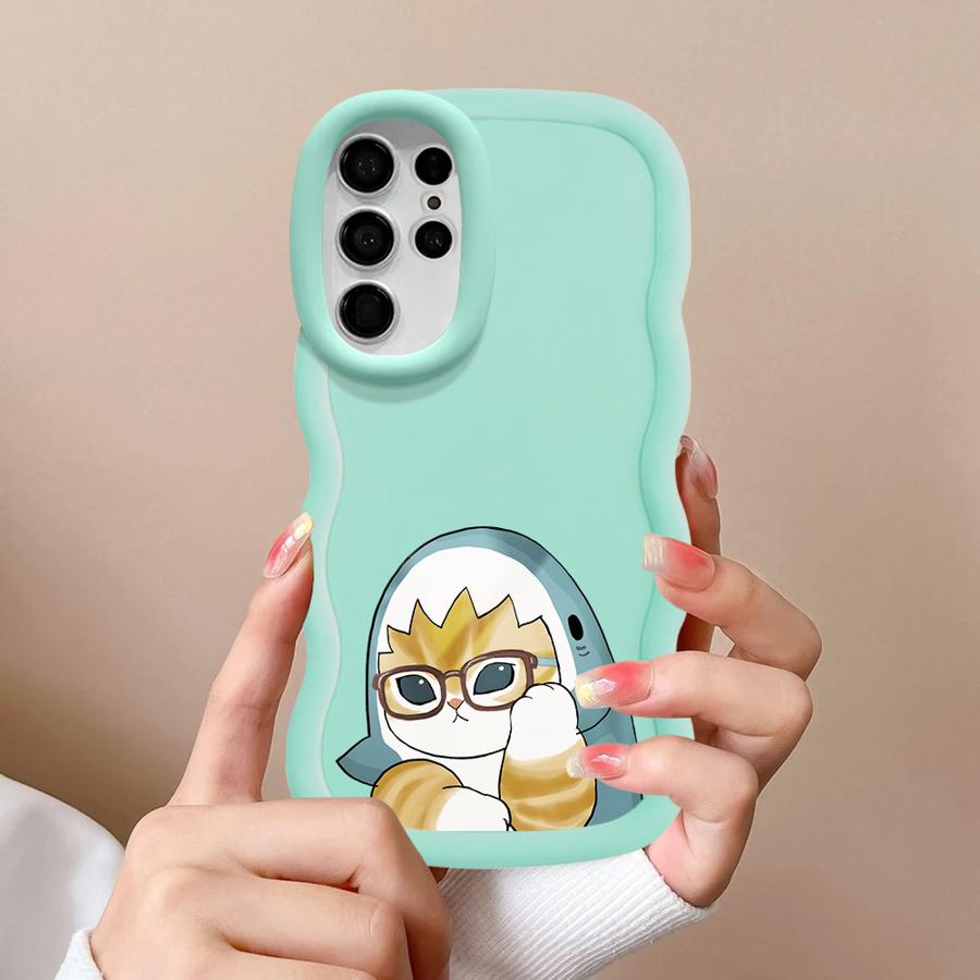 Soft Phone Cover Case for Samsung Galaxy S21 S20 FE S22 Ultra S23 Plus S24 S25 A25 A26 A55 A34 A54 A35 A24 A36 Shark Cat Galaxy A24 4G
Soft Phone Cover Case for Samsung Galaxy S21 S20 FE S22 Ultra S23 Plus S24 S25 A25 A26 A55 A34 A54 A35 A24 A36 Shark Cat Galaxy A24 4G