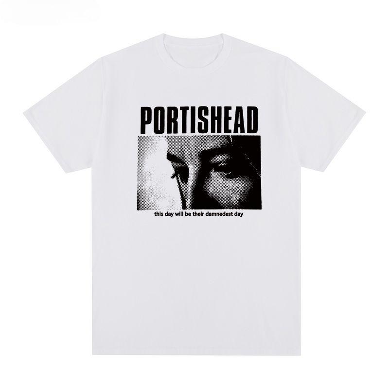 Ретро та ностальгійна футболка-пустушка британського гурту Portishead з літерами для чоловіків і жінок, європейсько-американське графіті в чорно-білих кольорах M
Ретро та ностальгійна футболка-пустушка британського гурту Portishead з літерами для чоловіків і жінок, європейсько-американське графіті в чорно-білих кольорах M