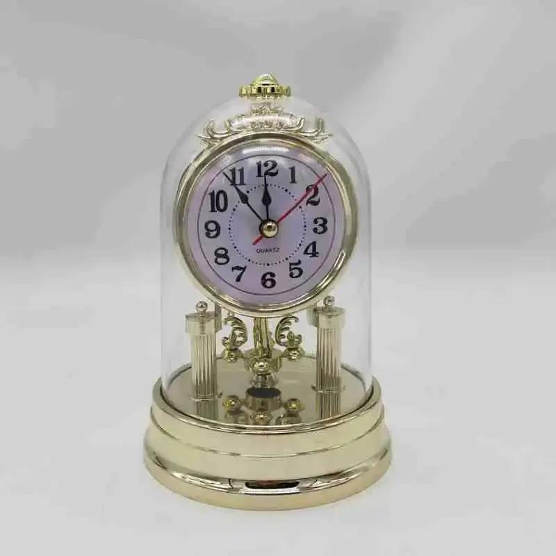 Antique Clock Plastic Quiet Table Clock European Retro Bedroom Desktops Clock Farmhouses Watch Home Decorations Desk Gadgets золотий
Antique Clock Plastic Quiet Table Clock European Retro Bedroom Desktops Clock Farmhouses Watch Home Decorations Desk Gadgets золотий