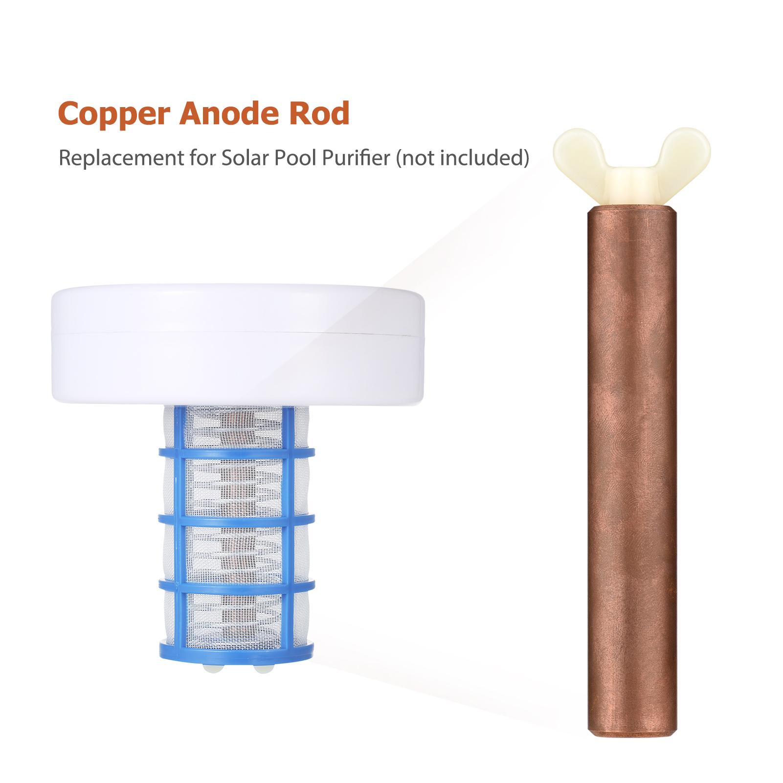 Медный анодный стержень для замены для очистителя бассейна на солнечной энергии, солнечный ионизатор для бассейна, вода, водоросли медный
Медный анодный стержень для замены для очистителя бассейна на солнечной энергии, солнечный ионизатор для бассейна, вода, водоросли медный