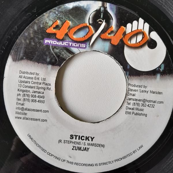 7inch Record ZUMJAY - Sticky NONE 40/40 Productio 2004 Jamaica Reggae, Ska & Dub Used
7inch Record ZUMJAY - Sticky NONE 40/40 Productio 2004 Jamaica Reggae, Ska & Dub Used
