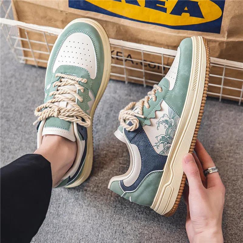 Мужская обувь для скейтбординга, парусиновая удобная вулканизированная обувь, универсальные мужские повседневные кроссовки, модная студенческая обувь, мужская 39
Мужская обувь для скейтбординга, парусиновая удобная вулканизированная обувь, универсальные мужские повседневные кроссовки, модная студенческая обувь, мужская 39