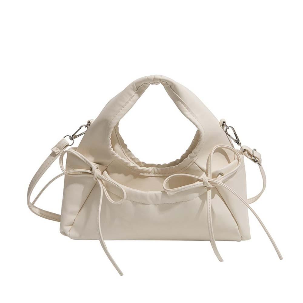 Adjustable Straps Bownot Hobo Bag Polyester Large Capacity Bow Decor Handbag Magnetic Buckle Anti-splash Water
Adjustable Straps Bownot Hobo Bag Polyester Large Capacity Bow Decor Handbag Magnetic Buckle Anti-splash Water