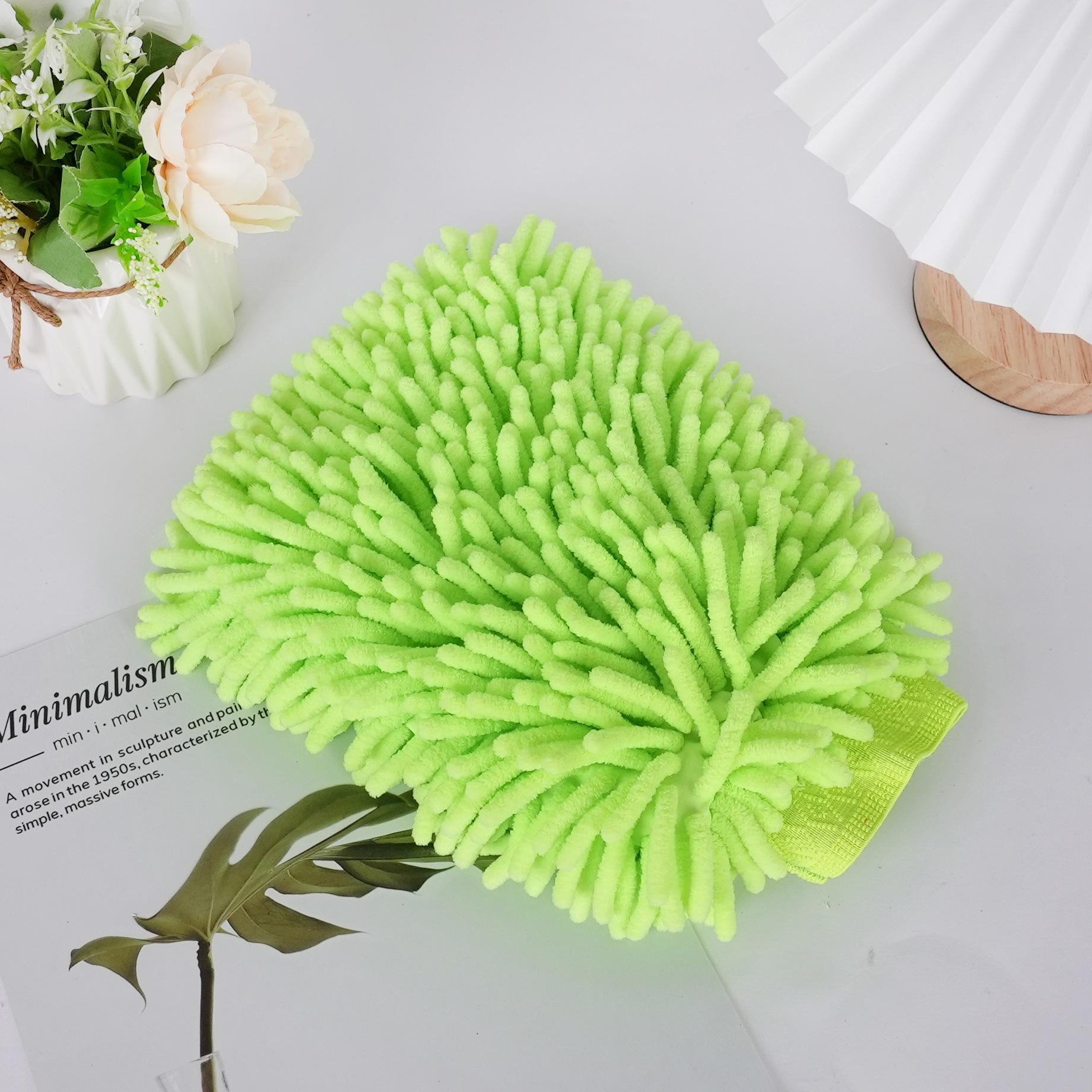 Chenille Double-Sided Car Wash Gloves - 50g, 60g, 100g Coral Fleece Long Hair Brush 50g Small Short Hair
Chenille Double-Sided Car Wash Gloves - 50g, 60g, 100g Coral Fleece Long Hair Brush 50g Small Short Hair