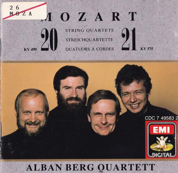 CD WOLFGANG AMADEUS MOZART - ALBAN BER - String Quartets Nos. 20, K.499 20 & CDC7495832 EMI Digital 1990 Europe Classical Used
CD WOLFGANG AMADEUS MOZART - ALBAN BER - String Quartets Nos. 20, K.499 20 & CDC7495832 EMI Digital 1990 Europe Classical Used