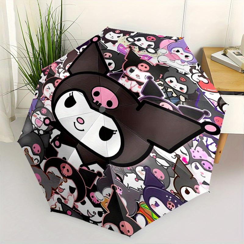 Kuromi,Halloween Automatic Folding Umbrella-Simple 8-Rib Design, Bright Cartoon Pattern, Durable Iron Frame, Suitable For Travel, Outdoor, B
Kuromi,Halloween Automatic Folding Umbrella-Simple 8-Rib Design, Bright Cartoon Pattern, Durable Iron Frame, Suitable For Travel, Outdoor, B