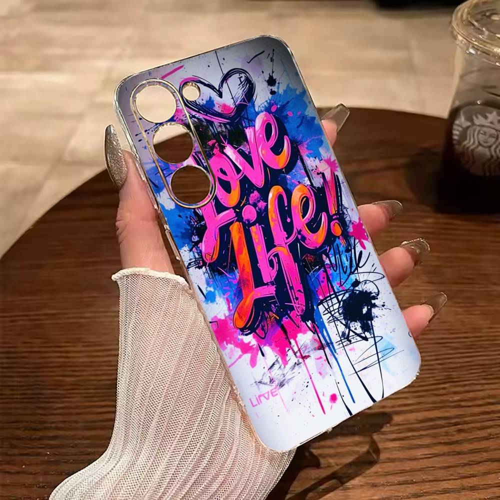 Cool -Colorful Graffiti Clear Soft Silicone Phone Case for Samsung Galaxy A71, A70, A52, A51, A40, A30 Samsung a30 a20
Cool -Colorful Graffiti Clear Soft Silicone Phone Case for Samsung Galaxy A71, A70, A52, A51, A40, A30 Samsung a30 a20
