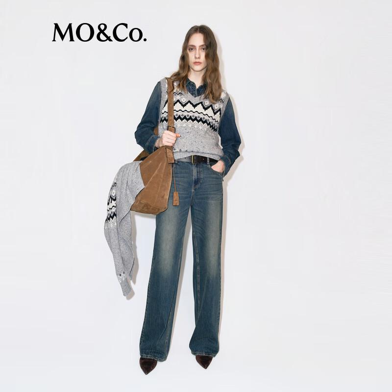 MO&Co. Женский шерстяной жилет с V-образным вырезом M (165)
MO&Co. Женский шерстяной жилет с V-образным вырезом M (165)