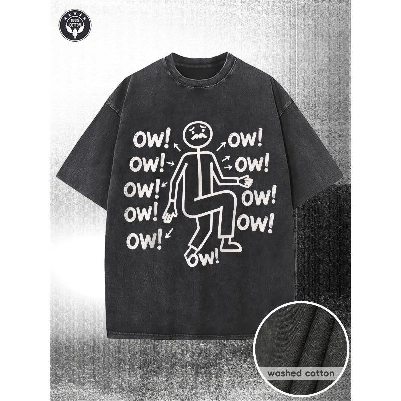 Washed Cotton Distressed OW! Print Men s T-Shirt - Streetwear Style Oversized Fit Short Sleeve Tee with Graphic,Casual Summer (Year-Round) S чёрный
Washed Cotton Distressed OW! Print Men s T-Shirt - Streetwear Style Oversized Fit Short Sleeve Tee with Graphic,Casual Summer (Year-Round) S чёрный