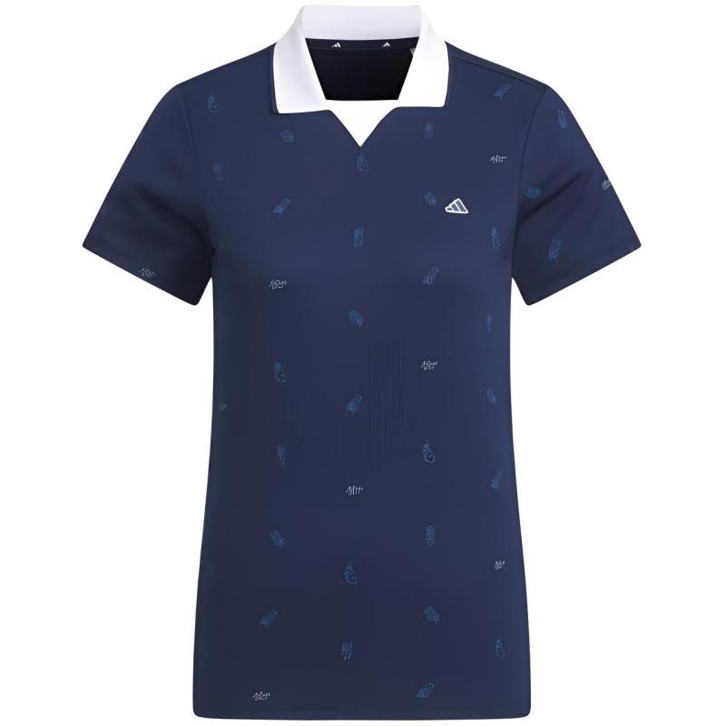 Adidas Polo Shirts Women s Blue V Neck Moderate Straight Fit IN2803 S
Adidas Polo Shirts Women s Blue V Neck Moderate Straight Fit IN2803 S