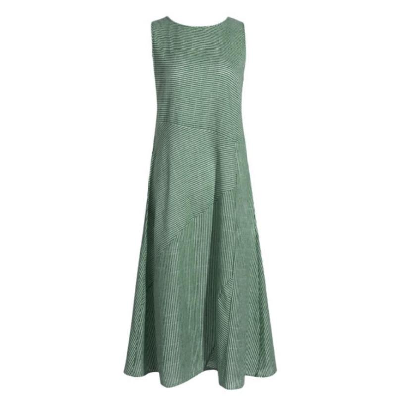 JKASHDK Women s Fashion Summer Spring Stripe Print Sleeveless O-Neck Loose Waistline Casual Dresses XXXXXL
JKASHDK Women s Fashion Summer Spring Stripe Print Sleeveless O-Neck Loose Waistline Casual Dresses XXXXXL