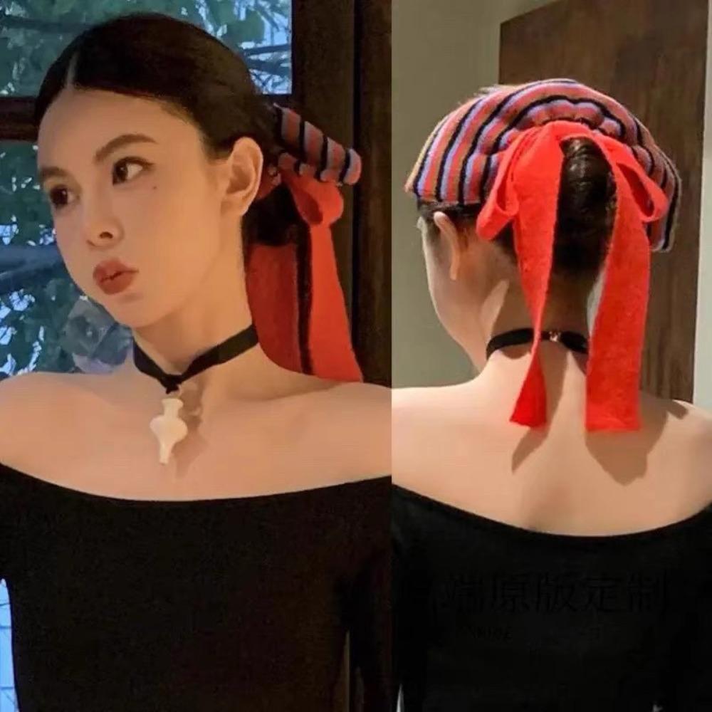 Large Knitted Stripe Scrunchies Elegant Female Hair Tie Cute Korean Style Hair Rope Daily красный
Large Knitted Stripe Scrunchies Elegant Female Hair Tie Cute Korean Style Hair Rope Daily красный