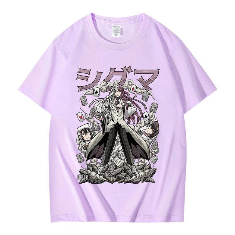 Аніме Bungou Stray Dogs Футболка Sigma Manga Graphic T-Shirt Чоловіки Жінки Harajuku Casual Cotton Oversize Футболки з короткими рукавами XXXL
Аніме Bungou Stray Dogs Футболка Sigma Manga Graphic T-Shirt Чоловіки Жінки Harajuku Casual Cotton Oversize Футболки з короткими рукавами XXXL