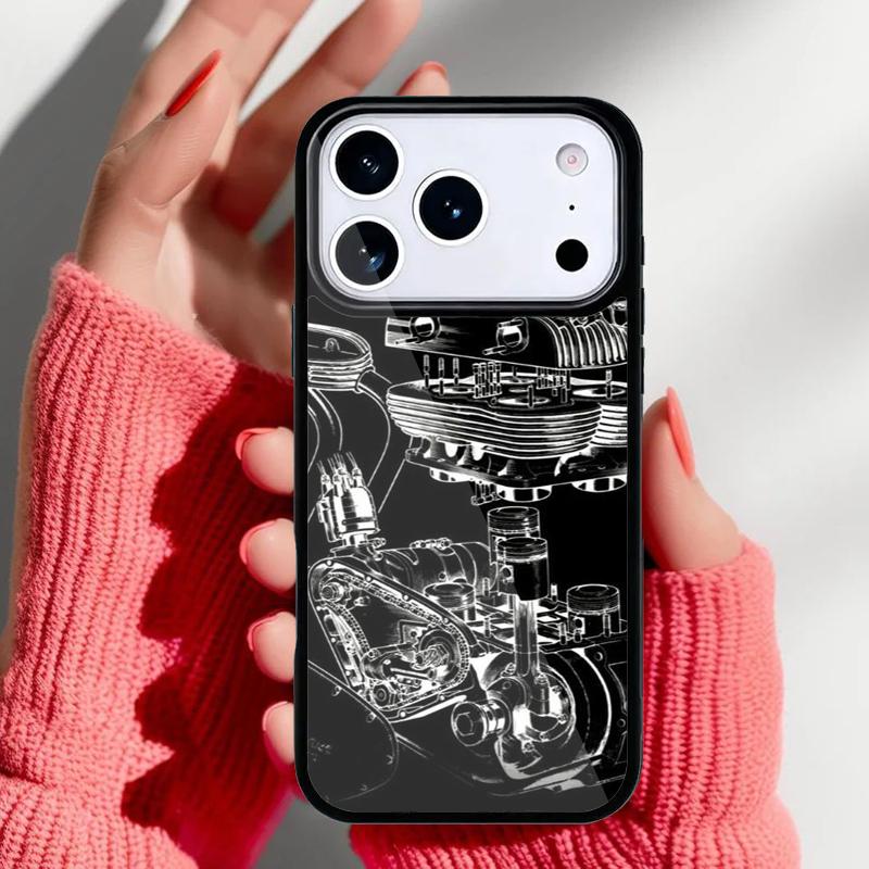 Motor Engine Motorcycle Phone Case for iPhone 17 Air 16e 15 14 13 Pro Max Back Cover for 12 11 Pro Coque iPhone 14 Plus
Motor Engine Motorcycle Phone Case for iPhone 17 Air 16e 15 14 13 Pro Max Back Cover for 12 11 Pro Coque iPhone 14 Plus