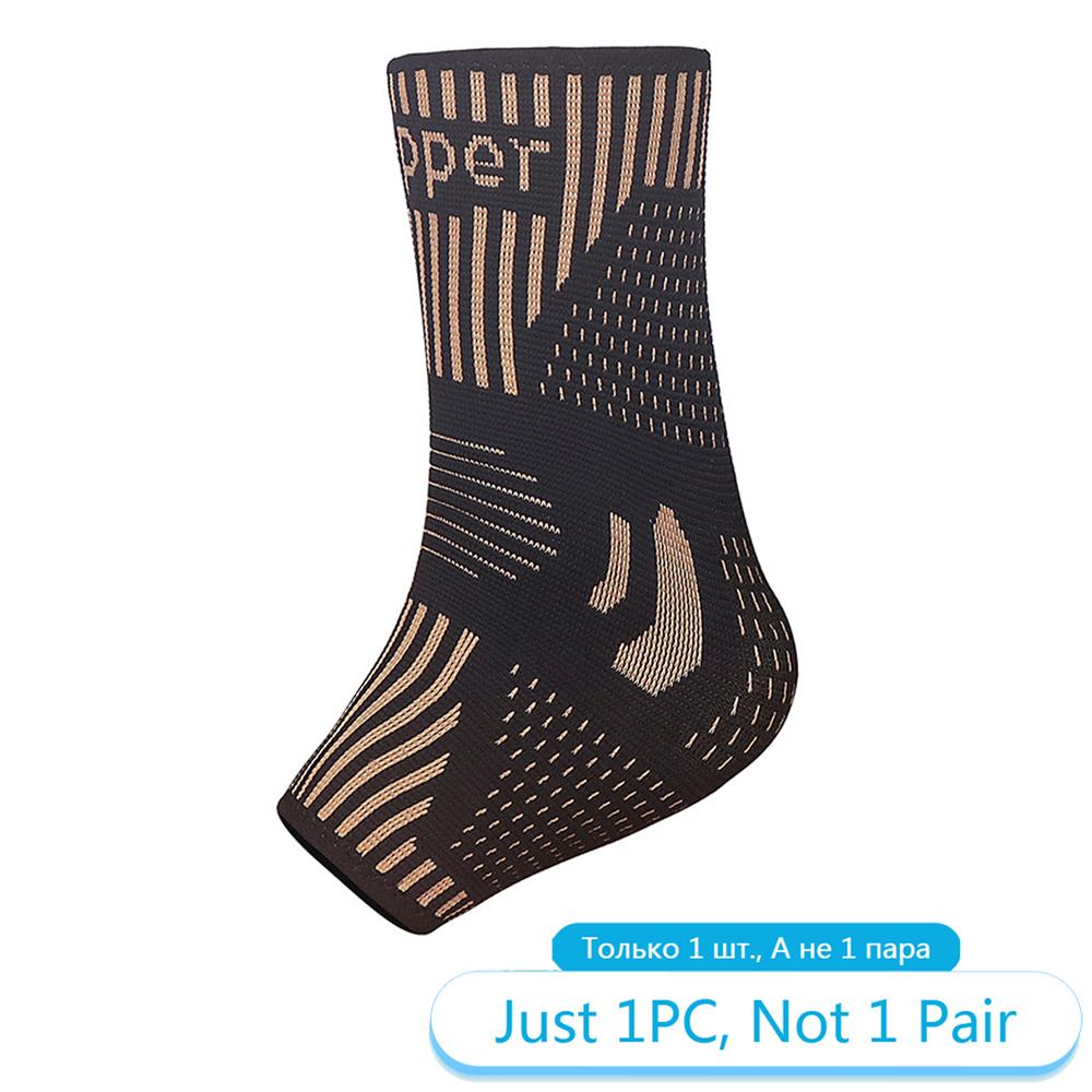 Tcare 1 Pcs Sports Ankle Brace Copper Compression Sleeves Support 3D Weave Elastic Bandage Foot Protective Gear Gym Fitness New M
Tcare 1 Pcs Sports Ankle Brace Copper Compression Sleeves Support 3D Weave Elastic Bandage Foot Protective Gear Gym Fitness New M