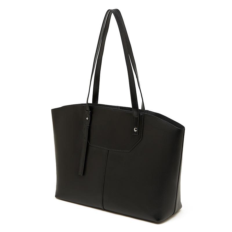 Leather Large Capacity Commuter Women S Bag Textured Vegetable Tanned Top Cowhide Tote Bag Women S Shoulder Underarm Bag Mouth 41 bottom 35*12*28 чорний
Leather Large Capacity Commuter Women S Bag Textured Vegetable Tanned Top Cowhide Tote Bag Women S Shoulder Underarm Bag Mouth 41 bottom 35*12*28 чорний
