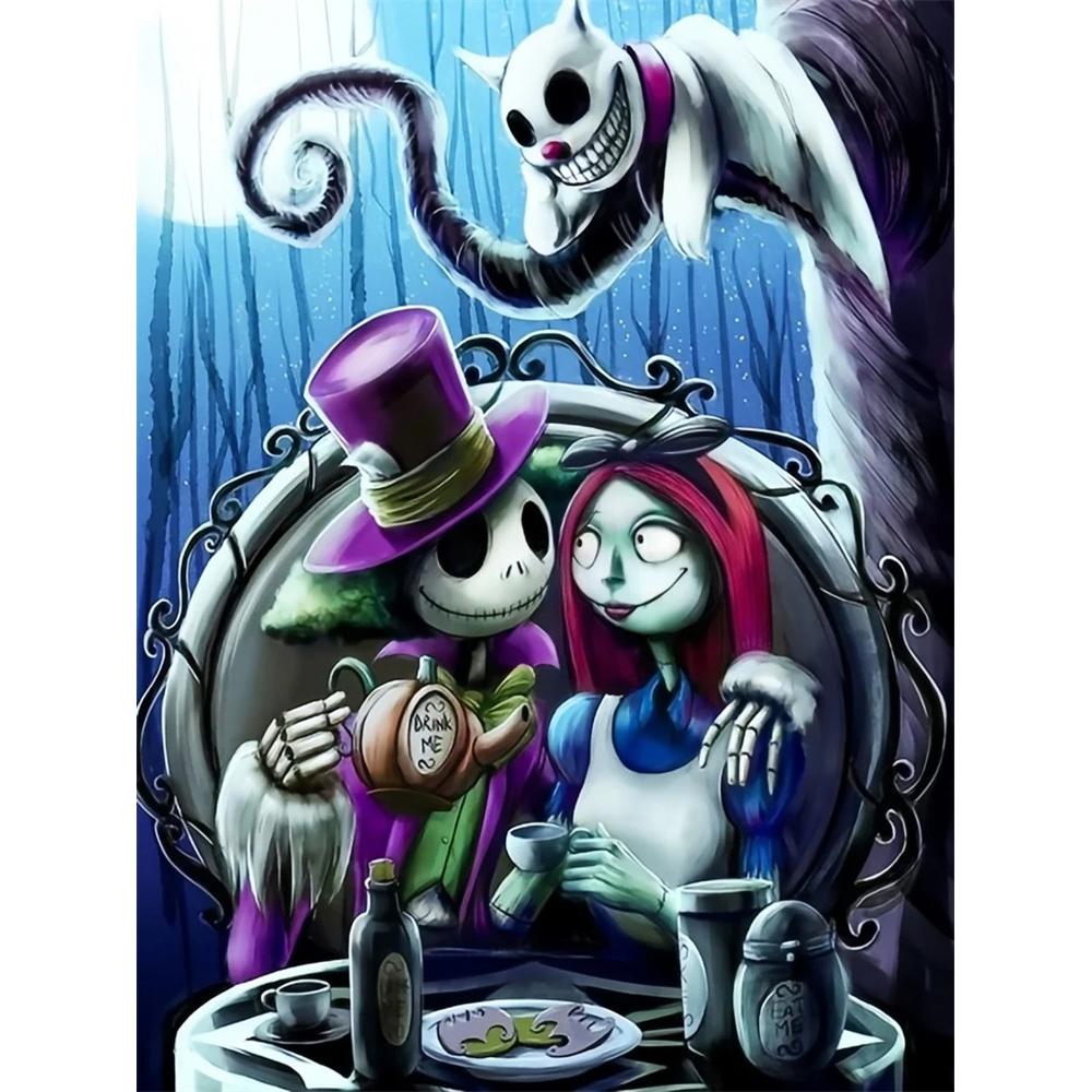 Disney Diamond Painting The Nightmare Before Christmas Alice in Wonderland Illustration DIY 5D Mosaic Embroidery Hobby Gift Home Decor Round 20x30cm
Disney Diamond Painting The Nightmare Before Christmas Alice in Wonderland Illustration DIY 5D Mosaic Embroidery Hobby Gift Home Decor Round 20x30cm
