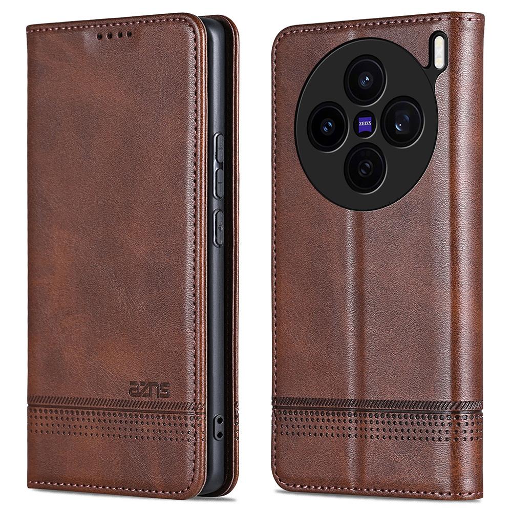 AZNS Для vivo X200s 5G Чохол Текстура коров ячої шкіри PU шкіра Гаманець Чохол для телефону Coffee
AZNS Для vivo X200s 5G Чохол Текстура коров ячої шкіри PU шкіра Гаманець Чохол для телефону Coffee