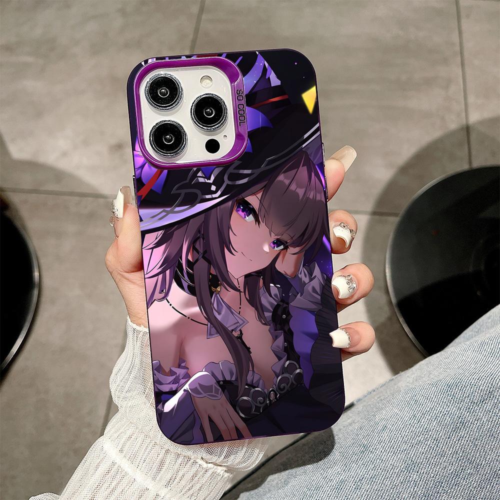 HSR Herta Purple Translucent Mobile Phone Case for iPhone 17 16 15 14 13 12 11 X XR XS Air Pro Max Plus Colorful Cover iPhone 16 Pro
HSR Herta Purple Translucent Mobile Phone Case for iPhone 17 16 15 14 13 12 11 X XR XS Air Pro Max Plus Colorful Cover iPhone 16 Pro