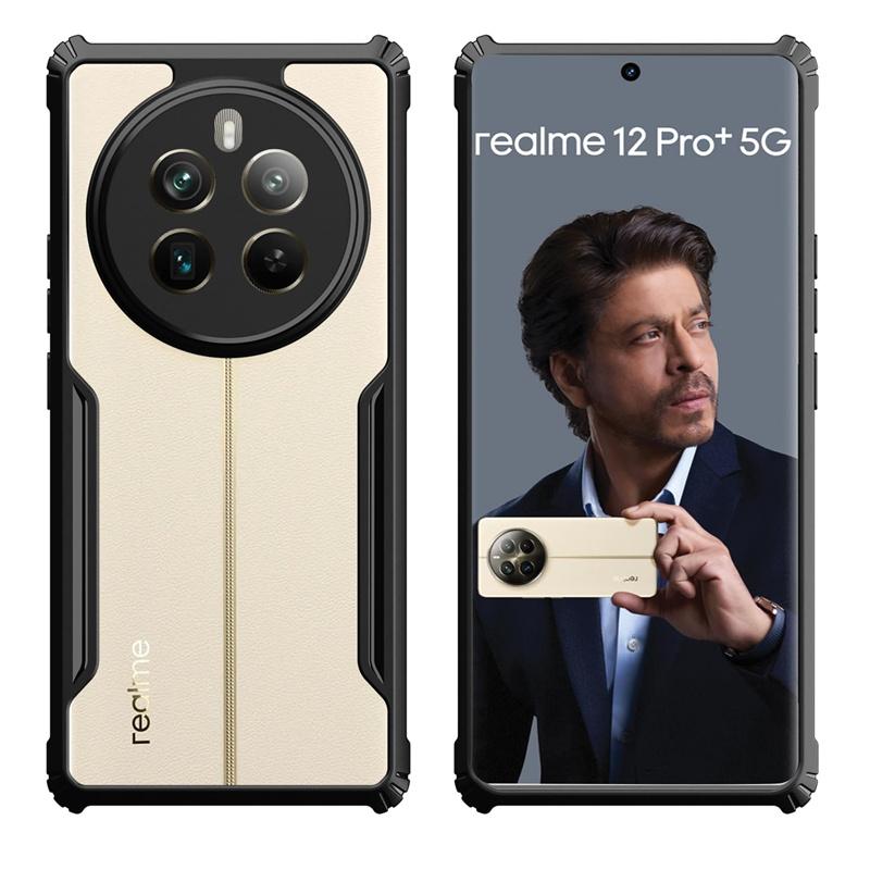 Для Realme 12 Pro + Realme12 Pro Plus 5G 12+ RMX3867 RMX3840 RMX3842 RMX3999 Чехол Мягкий силиконовый край Жесткая задняя крышка Противоударный чехол для телефона с защитой от падения
Для Realme 12 Pro + Realme12 Pro Plus 5G 12+ RMX3867 RMX3840 RMX3842 RMX3999 Чехол Мягкий силиконовый край Жесткая задняя крышка Противоударный чехол для телефона с защитой от падения