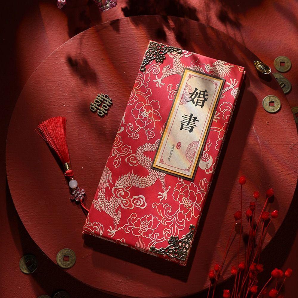 Традиционная свадебная книга Приглашение на свадьбу в китайском стиле Книга помолвки Вечеринка помолвки Style A
Традиционная свадебная книга Приглашение на свадьбу в китайском стиле Книга помолвки Вечеринка помолвки Style A