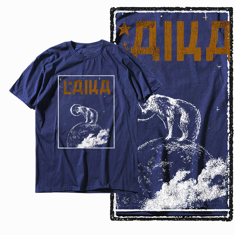 G60 NAVY Cool 100% Cotton Dog Laika Printed Men s T-shirt | Streetwear Big Size Vintage O-neck men s Tee Tshirt 2XL
G60 NAVY Cool 100% Cotton Dog Laika Printed Men s T-shirt | Streetwear Big Size Vintage O-neck men s Tee Tshirt 2XL