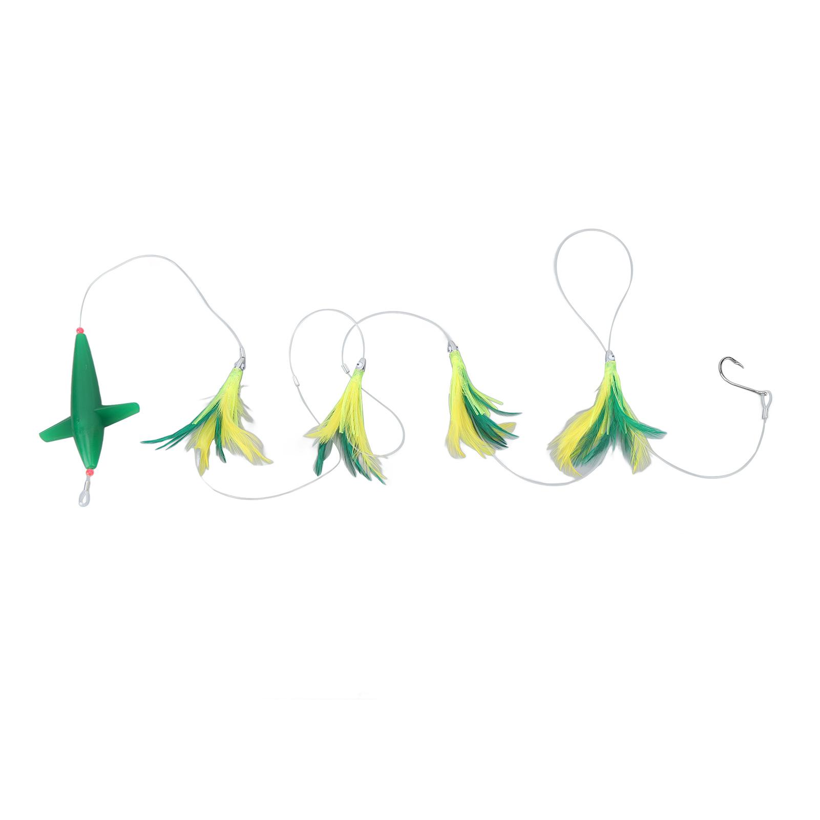 Feather Trolling Lures Excellent Camouflage Durable Trolling Feather Fishing Lures for Offshore Saltwater
Feather Trolling Lures Excellent Camouflage Durable Trolling Feather Fishing Lures for Offshore Saltwater