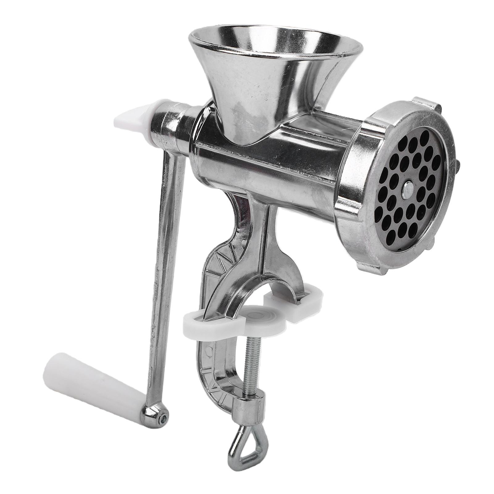 Manual Meat Grinder Sausage Stuffer Multi Functional Aluminum Alloy Manual Meat Mincer for Kitchen Tool
Manual Meat Grinder Sausage Stuffer Multi Functional Aluminum Alloy Manual Meat Mincer for Kitchen Tool