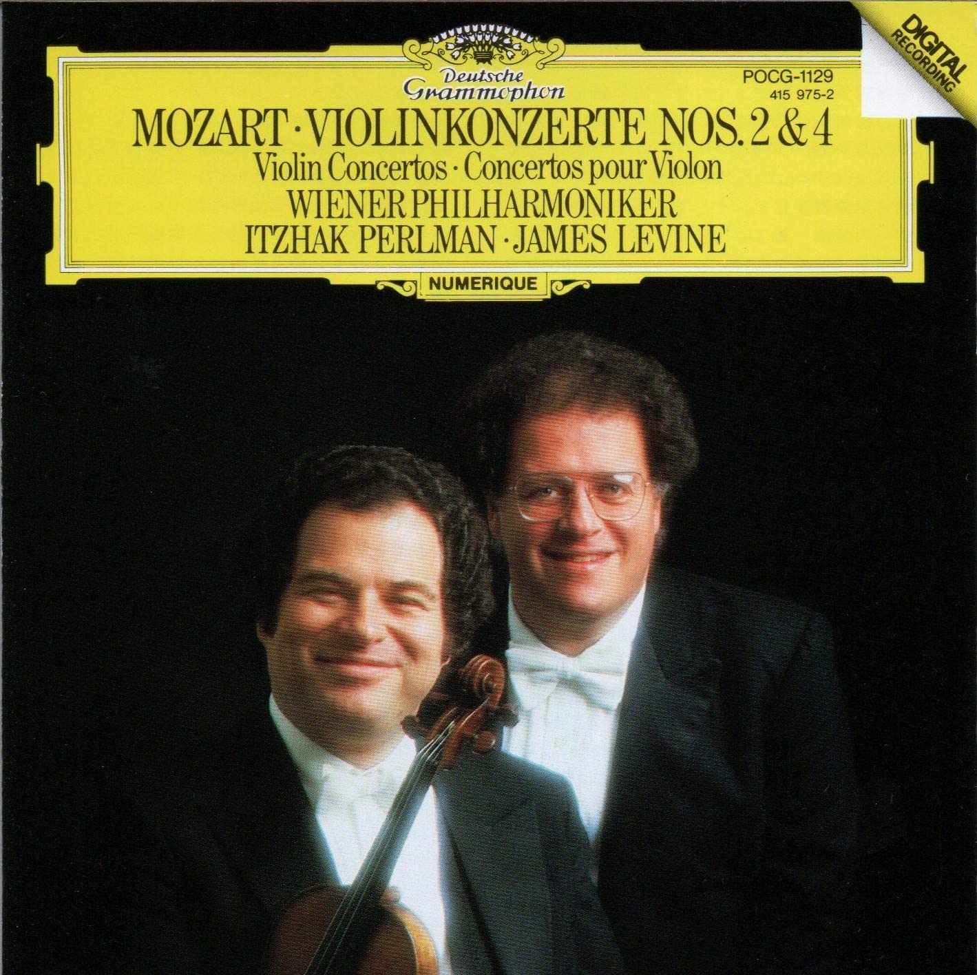 CD PERLMAN (ITZHAK), MOZART, LEVINE (J - Violin Concerto No. 2 in D major POCG1129 Japan Classical Used
CD PERLMAN (ITZHAK), MOZART, LEVINE (J - Violin Concerto No. 2 in D major POCG1129 Japan Classical Used