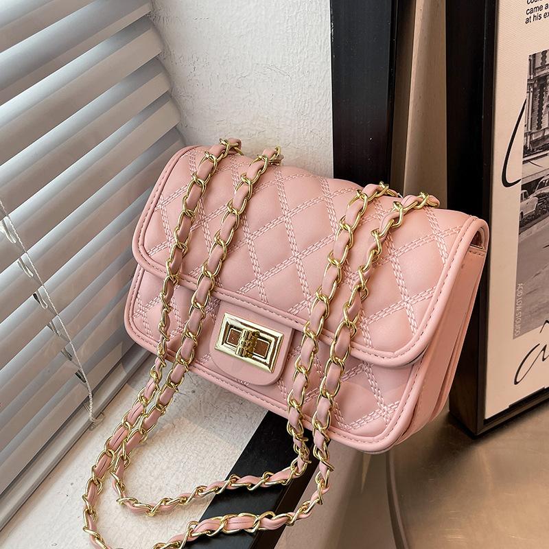 Маленька жіноча сумка з текстурою преміум-класу, літо 2024, нова нішева сумка з діамантами на ланцюжку, популярна жіноча сумка-месенджер, маленька квадратна сумка No specification рожевий
Маленька жіноча сумка з текстурою преміум-класу, літо 2024, нова нішева сумка з діамантами на ланцюжку, популярна жіноча сумка-месенджер, маленька квадратна сумка No specification рожевий