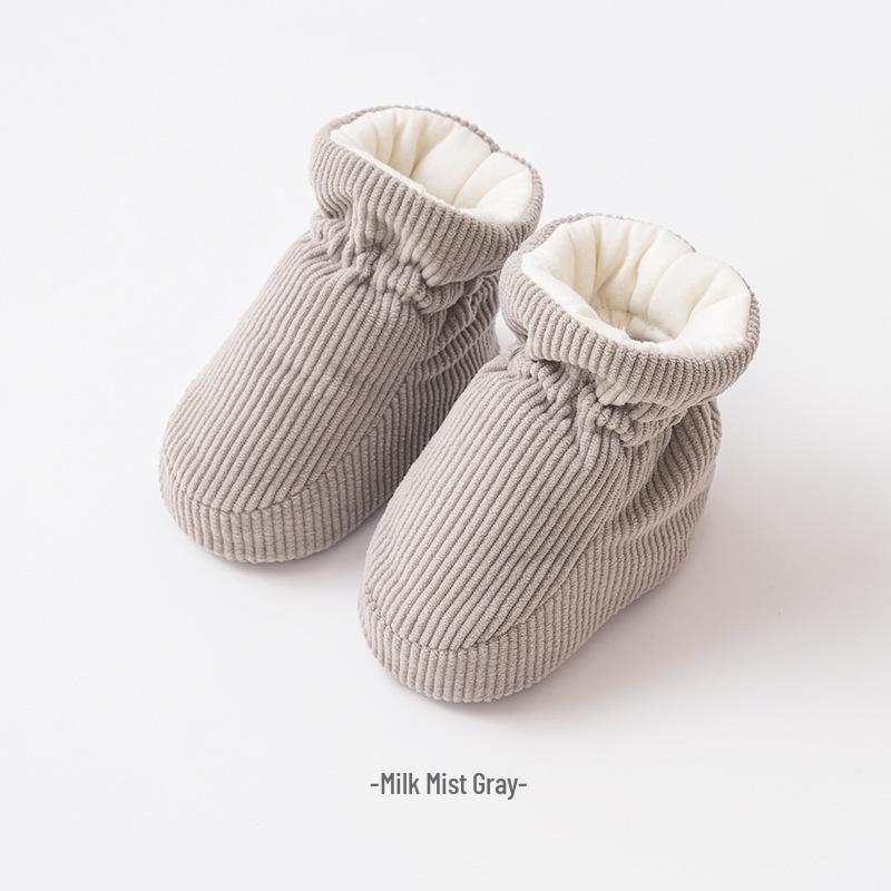Thickened Warm Infant & Toddler Pre-Walking Shoes with Soft Sole & Drawstring for Autumn/Winter M 12cm (6-12 months)
Thickened Warm Infant & Toddler Pre-Walking Shoes with Soft Sole & Drawstring for Autumn/Winter M 12cm (6-12 months)