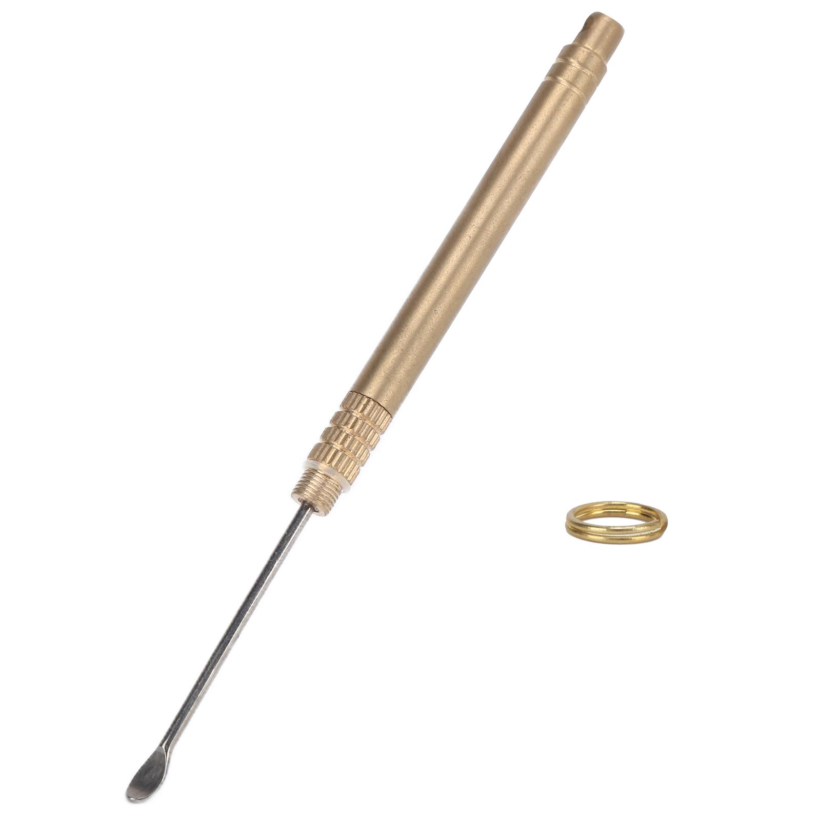 Ear Pick Латунь, глянсовий, круглий портативний інструмент для видалення світла для чищення вух
Ear Pick Латунь, глянсовий, круглий портативний інструмент для видалення світла для чищення вух