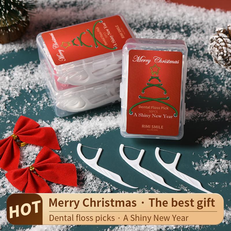 150 Pack 2-in-1 Dental Floss Picks Deep Cleaning Circular Thread Sticks - Superior to Toothpicks Essential Christmas Gift
150 Pack 2-in-1 Dental Floss Picks Deep Cleaning Circular Thread Sticks - Superior to Toothpicks Essential Christmas Gift
