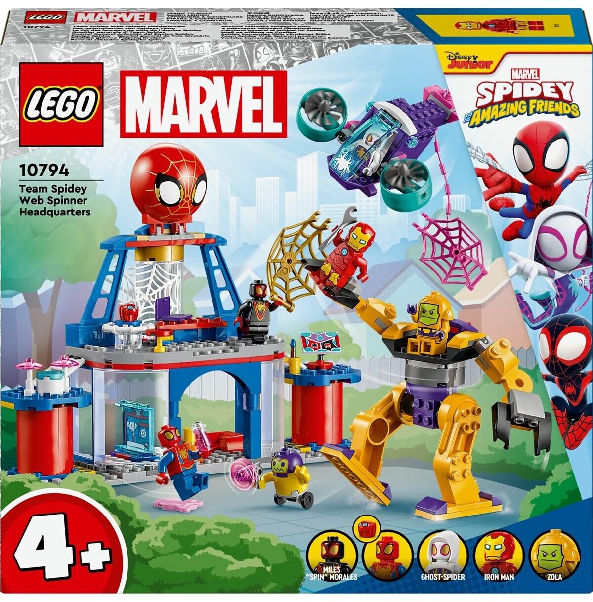 LEGO конструктор Marvel Спайди и его супердрузья – Штаб – квартира команды Спайди (10794)
LEGO конструктор Marvel Спайди и его супердрузья – Штаб – квартира команды Спайди (10794)