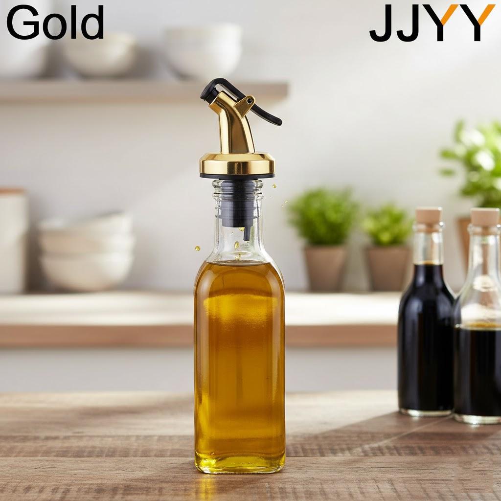 Olive Oil Bottle Sprayer Spout Wine Pourer Flip Top Stopper Kitchen Tools Bar Accessories 1PC золотий
Olive Oil Bottle Sprayer Spout Wine Pourer Flip Top Stopper Kitchen Tools Bar Accessories 1PC золотий