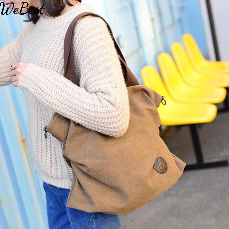 Vintage Canvas Large Capacity Bag Casual Shoulder Shopping Bag Simple Women Messenger Bag 38*16*32cm бежевий
Vintage Canvas Large Capacity Bag Casual Shoulder Shopping Bag Simple Women Messenger Bag 38*16*32cm бежевий