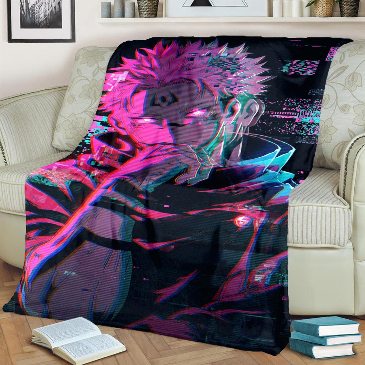 Jujutsu Kaisen Soft Warm Blanket Flannel Print for Bedrooms, Sofas, Beds, Chairs, Picnics, Travel 75x90cm
Jujutsu Kaisen Soft Warm Blanket Flannel Print for Bedrooms, Sofas, Beds, Chairs, Picnics, Travel 75x90cm