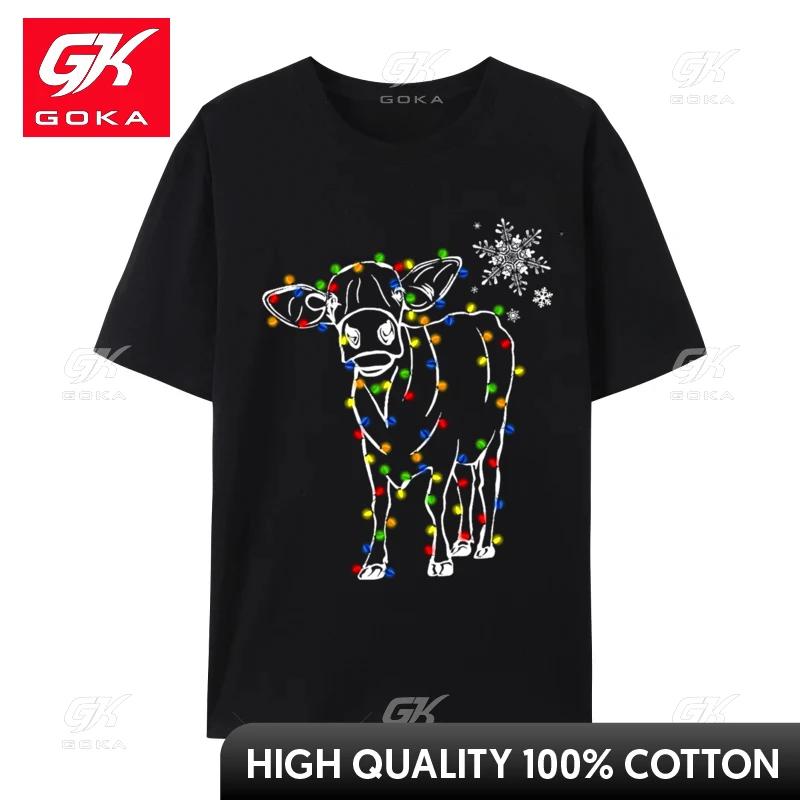 Cow Christmas TShirt Camisas Unisex Print Cotton Harajuku Shirt Camisa Short Sleeve Unisex Tshirts Autumn Top TShirt Crew Neck 4XL
Cow Christmas TShirt Camisas Unisex Print Cotton Harajuku Shirt Camisa Short Sleeve Unisex Tshirts Autumn Top TShirt Crew Neck 4XL