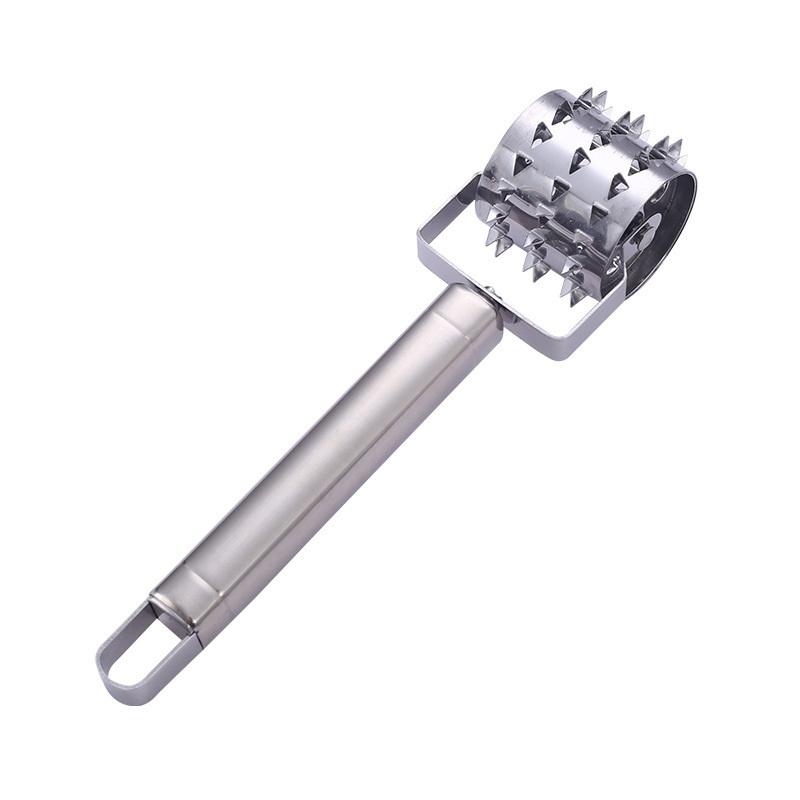 M-Stainless Steel Steak Meat Tenderizer Hammer Loose Meat Needle Punching Kitchen Tendon Breaker Meat Inserting Needle Roller
M-Stainless Steel Steak Meat Tenderizer Hammer Loose Meat Needle Punching Kitchen Tendon Breaker Meat Inserting Needle Roller