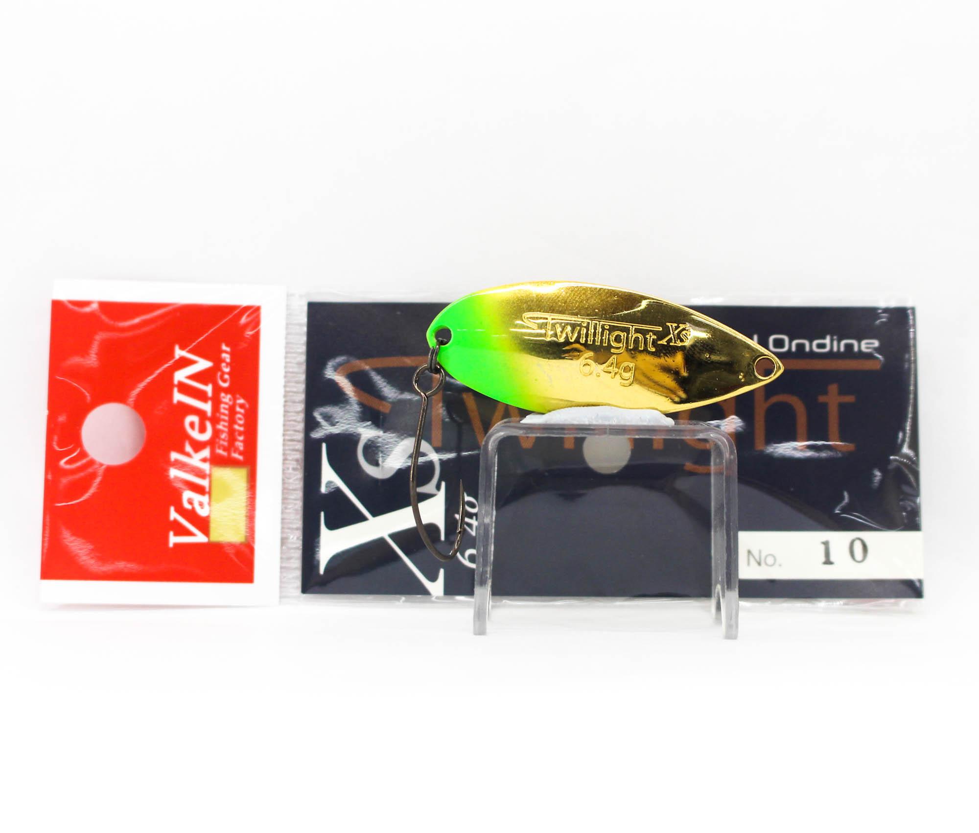 Valkein Spoon Twilight XS Level Ondine 6.4 grams Sinking Lure No.10 (0519)
Valkein Spoon Twilight XS Level Ondine 6.4 grams Sinking Lure No.10 (0519)