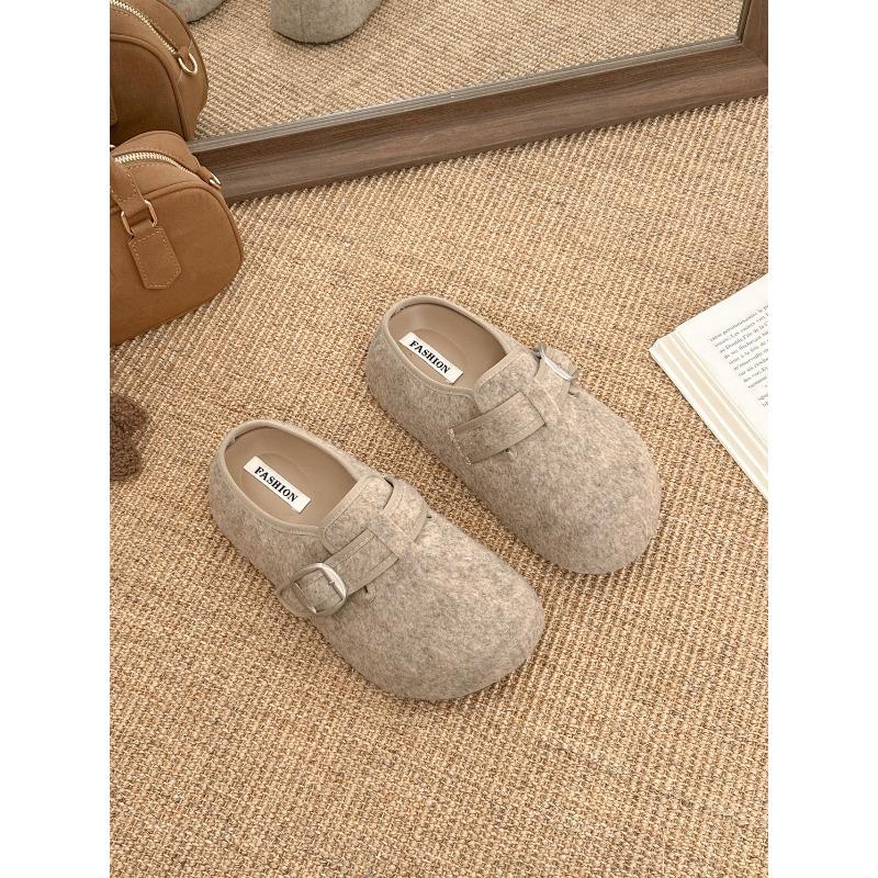 Retro thick-bottomed woolen one-pedal women s spring new fashion versatile outer wear bag head drag 40 верблюд
Retro thick-bottomed woolen one-pedal women s spring new fashion versatile outer wear bag head drag 40 верблюд