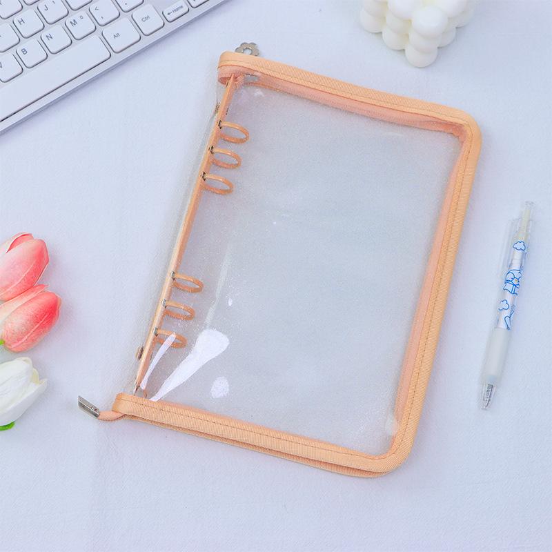 Прозрачный органайзер и планер А5 в корейском стиле со съемными цветными страницами
Прозрачный органайзер и планер А5 в корейском стиле со съемными цветными страницами