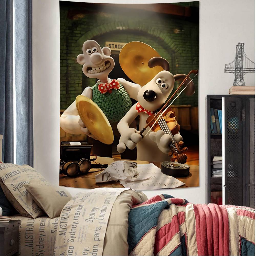Wallace And GGromitS Dog Printed Large Wall Tapestry Wall Hanging Decoration Household Decor Blanket 74x94cm(29x37in)
Wallace And GGromitS Dog Printed Large Wall Tapestry Wall Hanging Decoration Household Decor Blanket 74x94cm(29x37in)