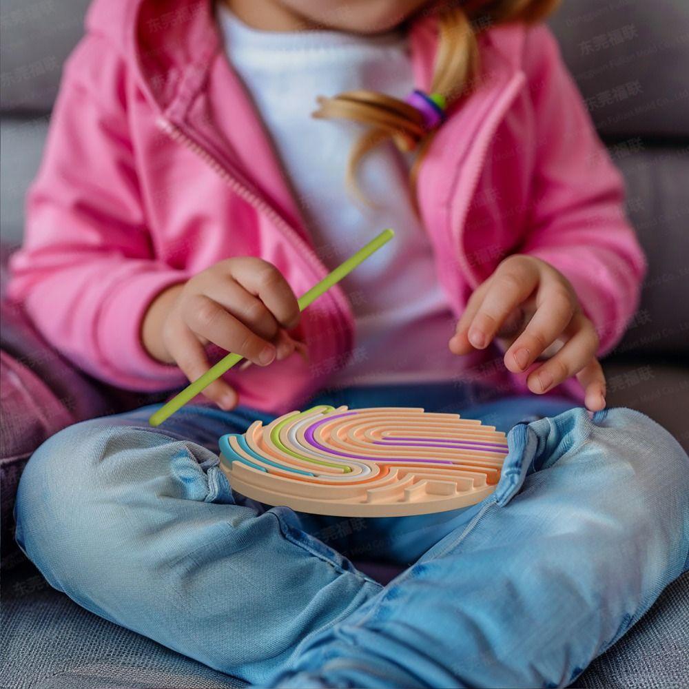 Stress Relief Sensory Activity Board Silicone Silent Toys Educational Toys For Children Adults ROUND-COLORFUL
Stress Relief Sensory Activity Board Silicone Silent Toys Educational Toys For Children Adults ROUND-COLORFUL
